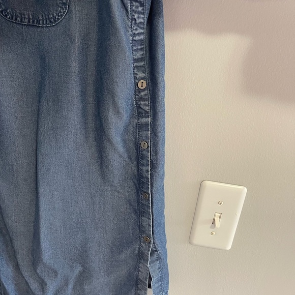Women’s j Jill Jean button up size large - Picture 6 of 13